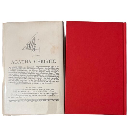 Agatha Christie The Big Four 2006 Murder Mystery Hardcover DJ Harper Collins - Picture 13 of 14